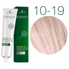 Краска для волос Schwarzkopf Professional Essensity 10-19 Экстра светлый блондин сандрэ фиолетовый, безаммиачный краситель, 60мл