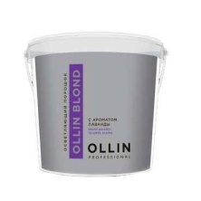 Осветляющий порошок с ароматом лаванды Ollin blond powder aroma lavande 500 гр