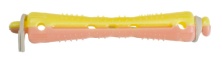 Коклюшки DEWAL, бело-розовые, короткие d 6,5 мм 12 шт/уп