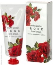 Крем для рук с экстрактом Розы Jigott Secret Garden Rose Hand Cream, 100 мл