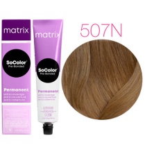 Краска для седых волос - Matrix SoColor Pre-Bonded 507N (Блондин)