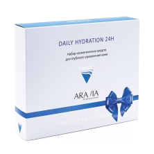 Набор для глубокого увлажнения кожи (спрей 150 мл, крем 100 мл, крем для глаз 50 мл) ARAVIA Professional Daily Hydration 24H