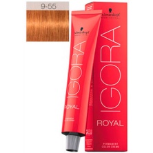 Краска для волос Schwarzkopf Igora Royal New 9 - 55 Блондин золотистый экстра 60 мл