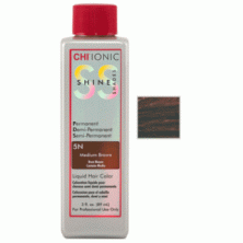 CHI Ionic Shine Shades Liquid Color - Жидкая Краска для Волос 5N ( коричневый) 89 мл