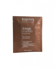 Обесцвечивающий порошок с кератином для волос - Kapous Fragrance free Magic Keratin Bleaching Powder Non Ammonia 30 г