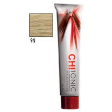 Стойкая Безаммиачная краска для волос CHI Ionic 9N (СВЕТЛО - РУСЫЙ) 90 мл