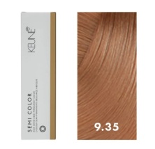 Краска для волос Keune – Semi Color 9.35 Светлый блондин розовое золото
