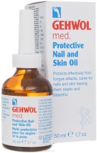 Масло Геволь Мед для эффективной защиты ногтей и кожи от грибковых заболеваний Gehwol Med Protective Nail and Skin Oil 50 мл