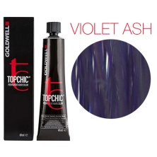 Goldwell Topchic Violet Ash (Фиолетово - пепельный Neutralights Browns) - Cтойкая крем краска 60 мл