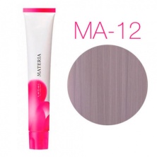 MА-12 Супер блонд розово-лиловый Lebel Materia 3D Перманентная краска для волос 80 ml