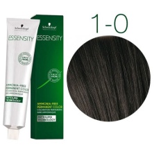 Краска для волос Schwarzkopf Professional Essensity 1-0 черный натуральный, безаммиачный краситель, 60мл