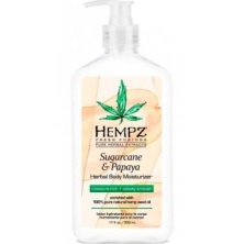 Hempz Sugarcane & Papaya Herbal Body Moisturizer - Молочко для тела Сахарный тростник и Папайя 500 мл