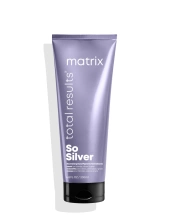 Маска тройного действия для интенсивной нейтрализации желтизны - Matrix Total Results So Silver Mask 200 ml