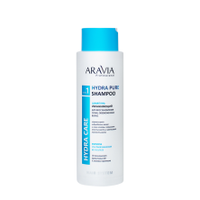 Шампунь бессульфатный увлажняющий для восстановления сухих, обезвоженных волос ARAVIA Hydra Pure Shampoo 400 мл