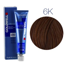 Goldwell Colorance 6K - Тонирующая крем - краска для волос медный бриллиант 60 мл