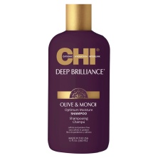 Шампунь увлажняющий для поврежденных волос CHI Deep Brilliance Olive & Monoi Optimum Moisture Shampo 355 мл