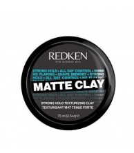 Redken Matte Clay (Rough Clay 20) Strong Hold Texturizing Пластичная текстурирующая глина с матовым эффектом эластичной фиксации 75мл