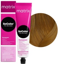 Стойкая крем - краска с окислением Matrix Socolor Beauty 9W теплый очень светлый блондин 90 мл