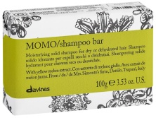 Davines Твёрдый шампунь MOMO для глубокого увлажнения волос 100гр