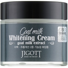 JIGOTT Увлажняющий крем для лица с экстрактом козьего молока Goat Milk Whitening Cream 70 мл