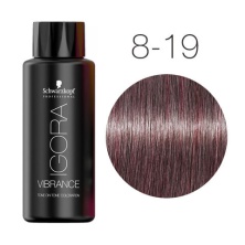 Краска для волос без аммиака — Schwarzkopf Professional Igora Vibrance № 8-19 (Светлый русый сандрэ фиолетовый)