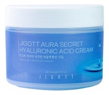JIGOTT Увлажняющий крем для лица с гиалуроновой кислотой Aura Secret Hyaluronic Acid Cream 150 мл