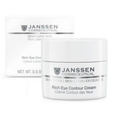 Janssen Demanding Skin Rich Eye Contour Cream Питательный крем для кожи вокруг глаз 15 мл