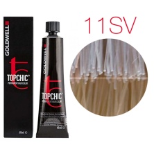 Goldwell Topchic 11SV (серебристо - фиолетовый блондин ) - Cтойкая крем краска 60 мл
