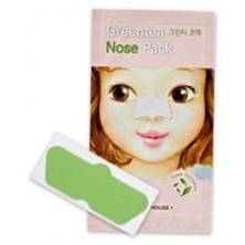 Очищающие полоски с экстрактом зеленого чая для носа Etude House Green Tea Nose Pack 1 piece