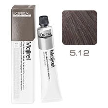 Тонирующая краска для волос Loreal Professional Dia Light 5.12 Светлый шатен пепельно-перламутровый50 мл