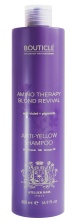 Шампунь с анти-желтым эффектом для осветленных и седых волос Anti-Yellow Shampoo 500 мл