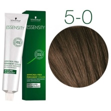 Краска для волос Schwarzkopf Professional Essensity 5-0 светлый коричневый натуральный , безаммиачный краситель, 60мл