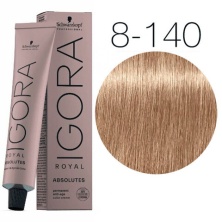 Крем-краска для окрашивания зрелых волос — Schwarzkopf Professional Igora Royal Absolutes №8-140 (Светлый русый сандрэ бежевый)