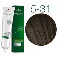 Краска для волос Schwarzkopf Professional Essensity 5-31  светлый коричневый матовый сандрэ, безаммиачный краситель, 60мл