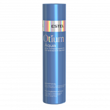 Безсульфатный шампунь для интенсивного увлажнения - Estel Otium Aqua Shampoo Sulfate Free 250 ml