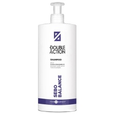 HAIR COMPANY Double Action Шампунь, регулирующий работу сальных желез 1000 мл Double Action SEBO BALANCE SHAMPOO