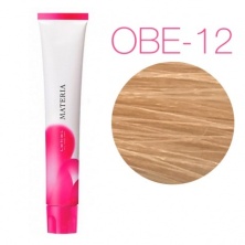 OBe-12 Супер блондин оранжево-бежевый Lebel Materia 3D Перманентная краска для волос 80 ml