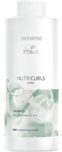 Wella NutriCurls Micellar Shampoo For Curls - Мицеллярный шампунь для кудрявых волос 1000 мл