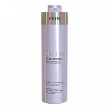 Блеск-шампунь для гладкости и блеска волос - Estel Otium Diamond Shampoo 1000 ml