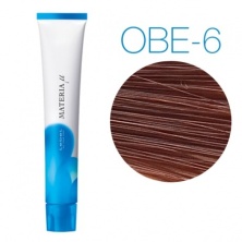 OBe-6 Темный блондин оранжево-бежевый Lebel Materia Lifer Тонирующая краска для волос 80 ml