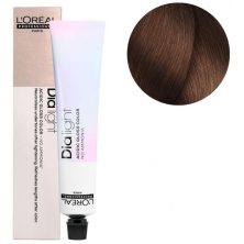 Тонирующая краска для волос Loreal Professional Dia Light 6.35 Темный блондин золотисто-красный 50 мл