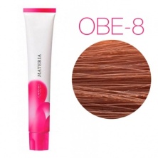 OBe-8 Светлый блондин оранжево-бежевый Lebel Materia 3D Перманентная краска для волос 80 ml
