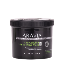 Крем-маска антицеллюлитная солевая для тела ARAVIA Organic Anti-Cellulite Salt-Intensive Mask 550 мл