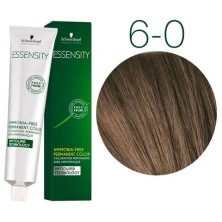 Краска для волос Schwarzkopf Professional Essensity 6-0  темный русый натуральный, 60мл