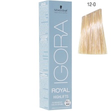 Краска Schwarzkopf Igora Royal New 12-0 Специальный блондин натуральный 60 мл