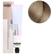 Тонирующая краска для волос Loreal Professional Dia Light 10.12 молочный коктейль пепельно - перламутровый 50 мл