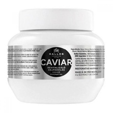 Маска с экстрактом черной икры Kallos Cosmetics KJMN Caviar Anti-age Hair Mask для поврежденных волос 275 мл.