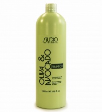 Kapous Studio Шампунь для волос с маслами авокадо и оливы 1 л
