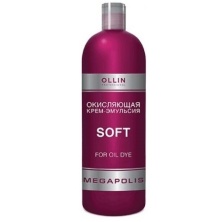 Окисляющая крем-эмульсия Ollin Megapolis Emulsion For Oil Dye Soft 500 мл