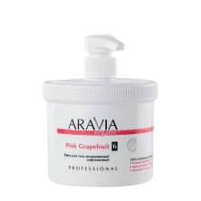 Крем увлажняющий лифтинговый для тела ARAVIA Organic Pink Grapefruit 550 мл
